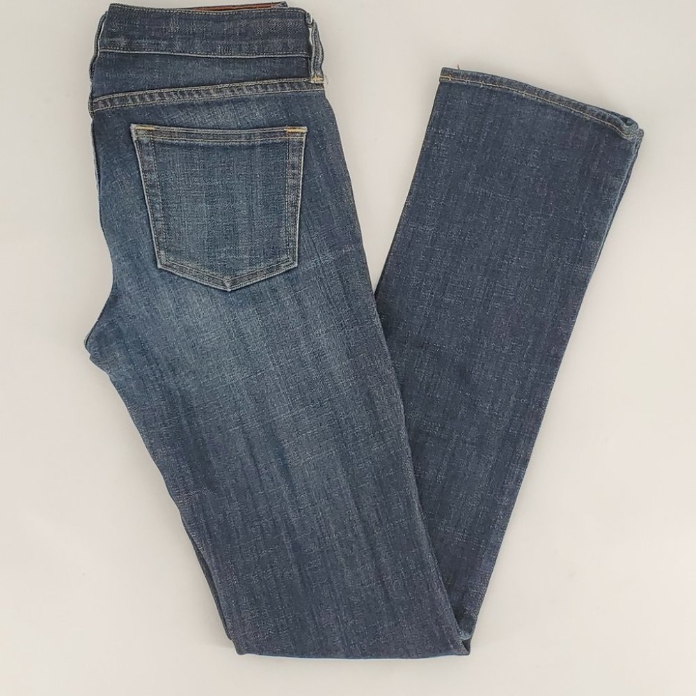 J. Crew Matchstick Dark Wash Jeans Size 26 - Picture 2 of 12
